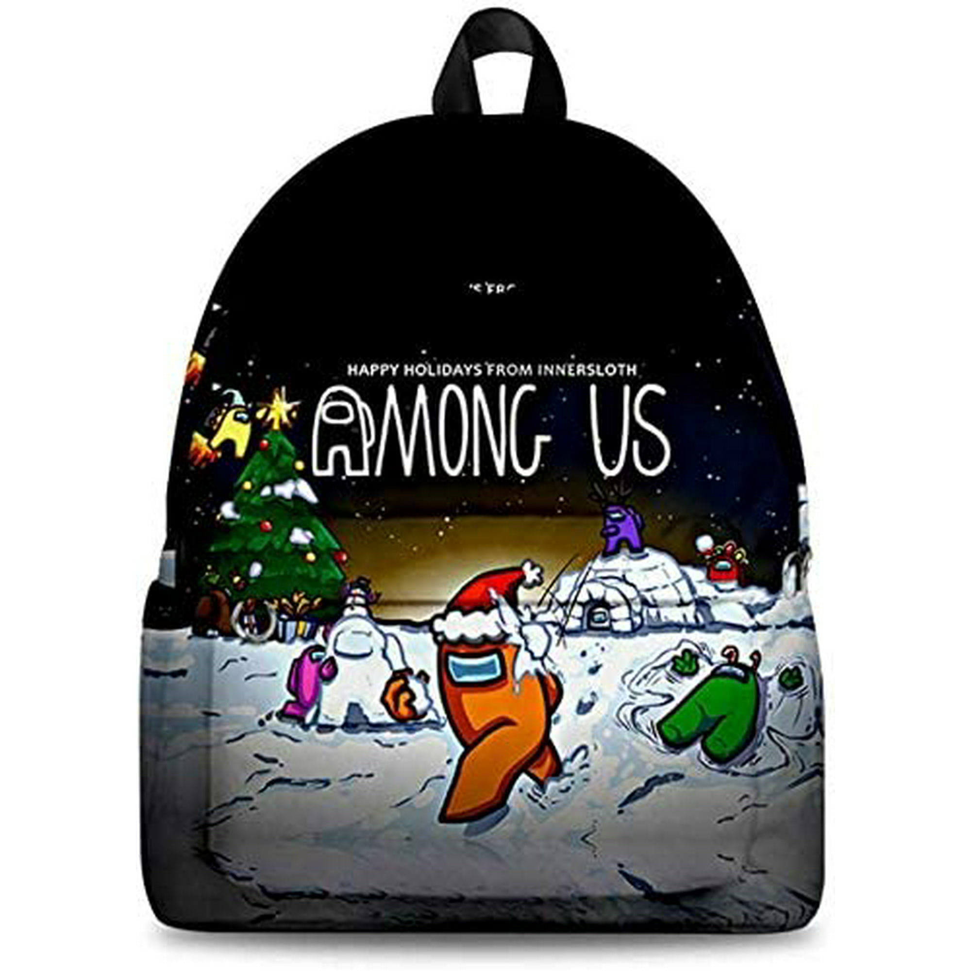 Among Us Backpack 12" Kids Cute Cartoon School Bag Impostor Bookbag Gift Child